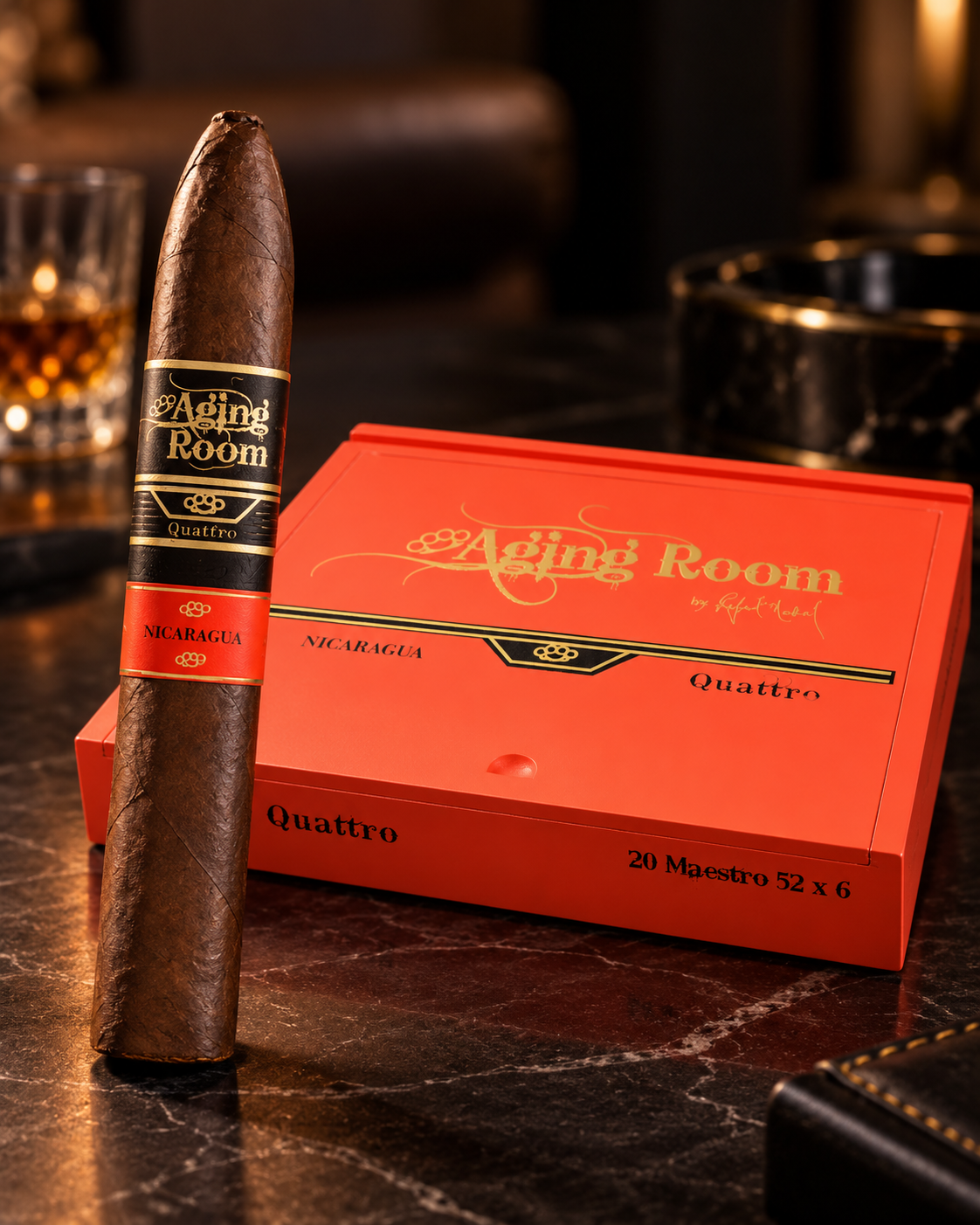 Aging Room Quattro Nicaragua Maestro