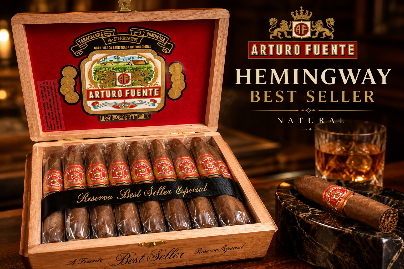 Arturo Fuente Hemingway Best Seller Natural
