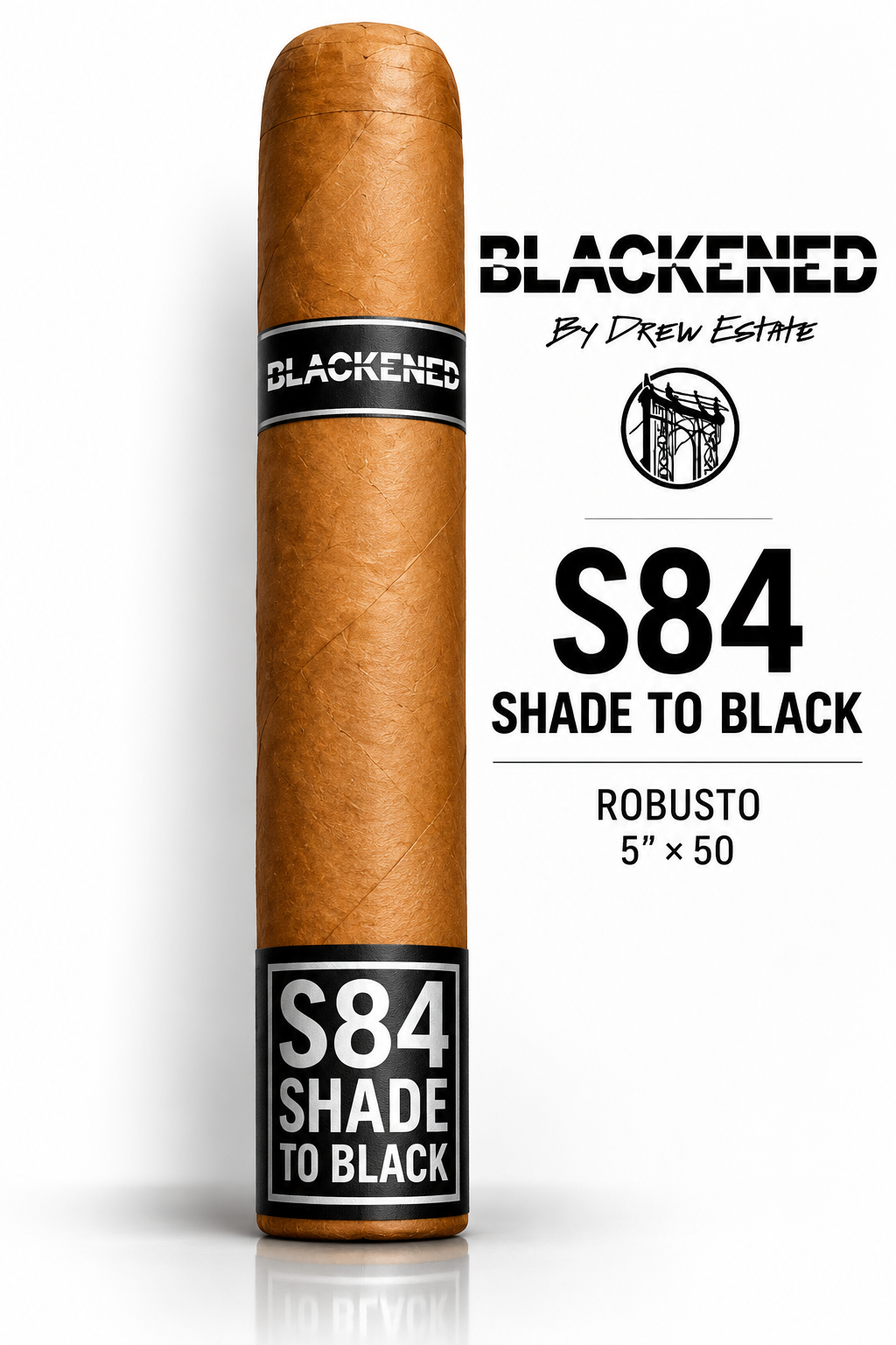Drew Estate BLACKENED S84 Shade to Black