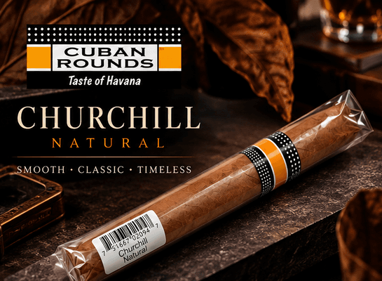 Cuban Rounds Churchill Natural