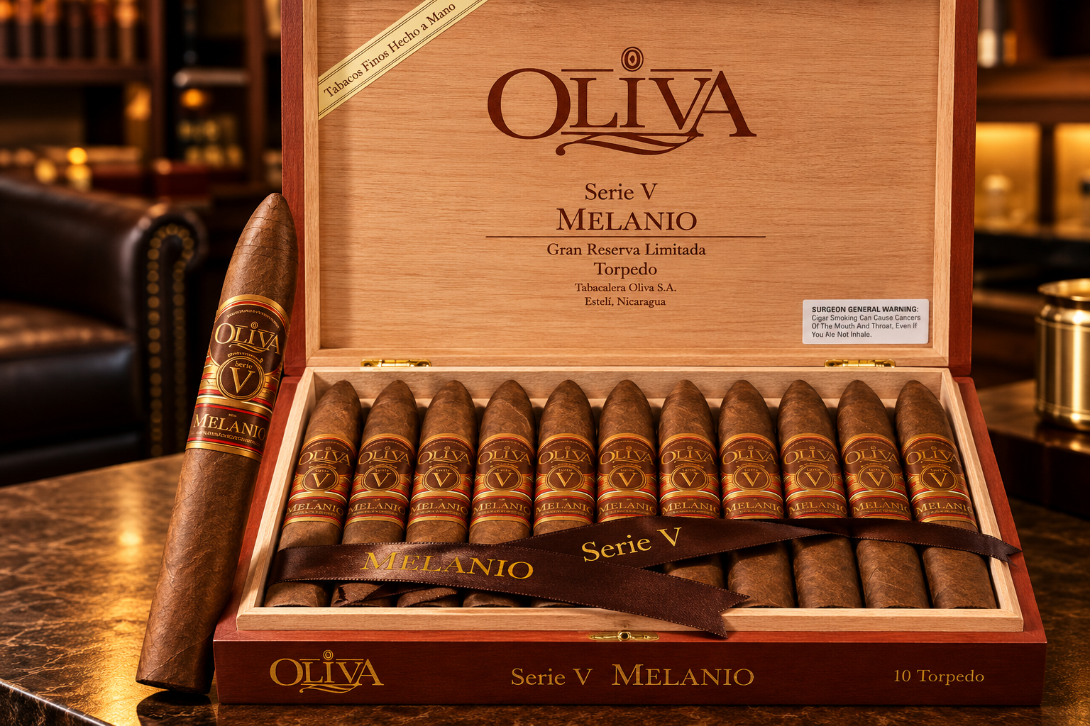 Oliva Serie V Melanio Torpedo