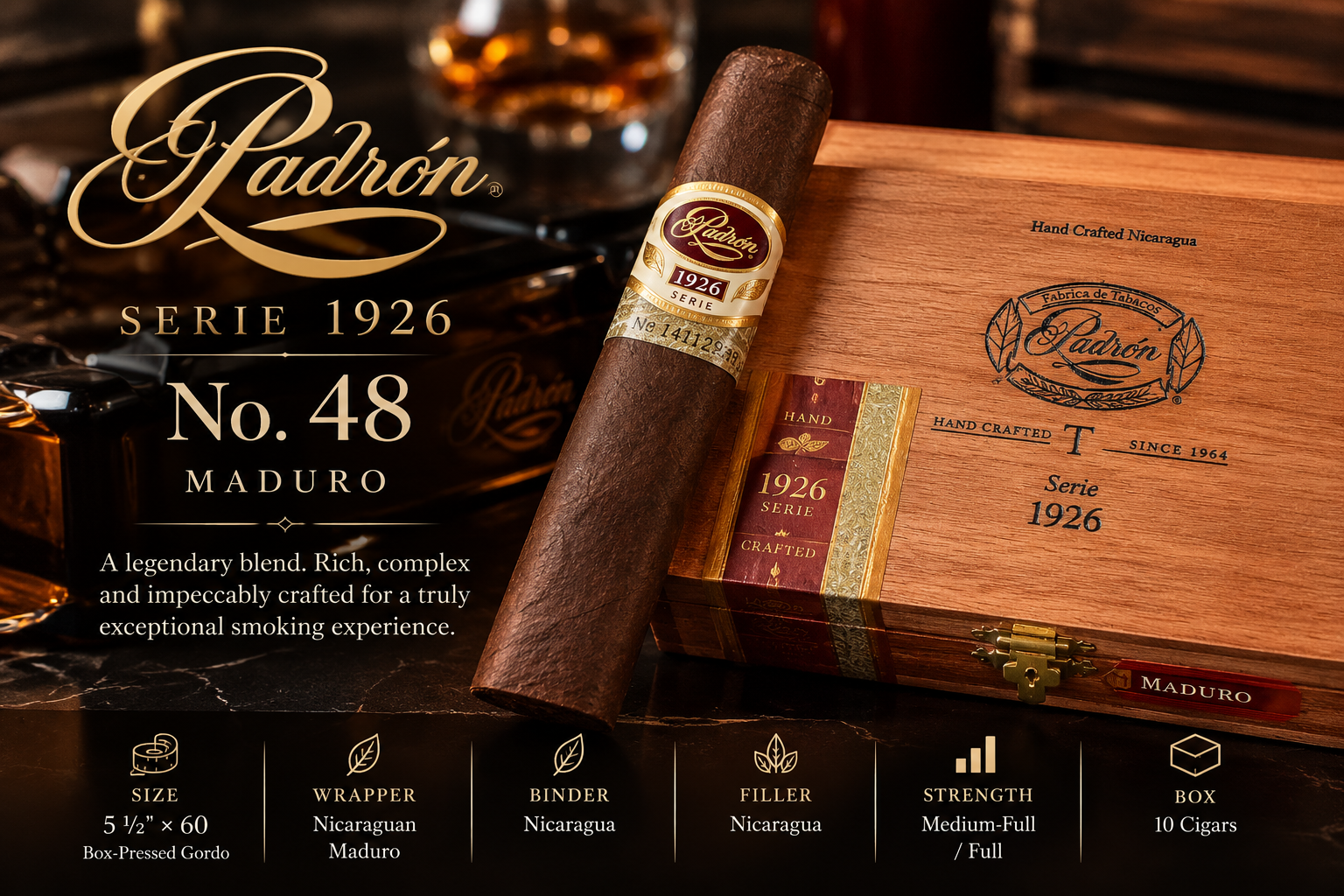 Padrón Serie 1926 No. 48 Maduro
