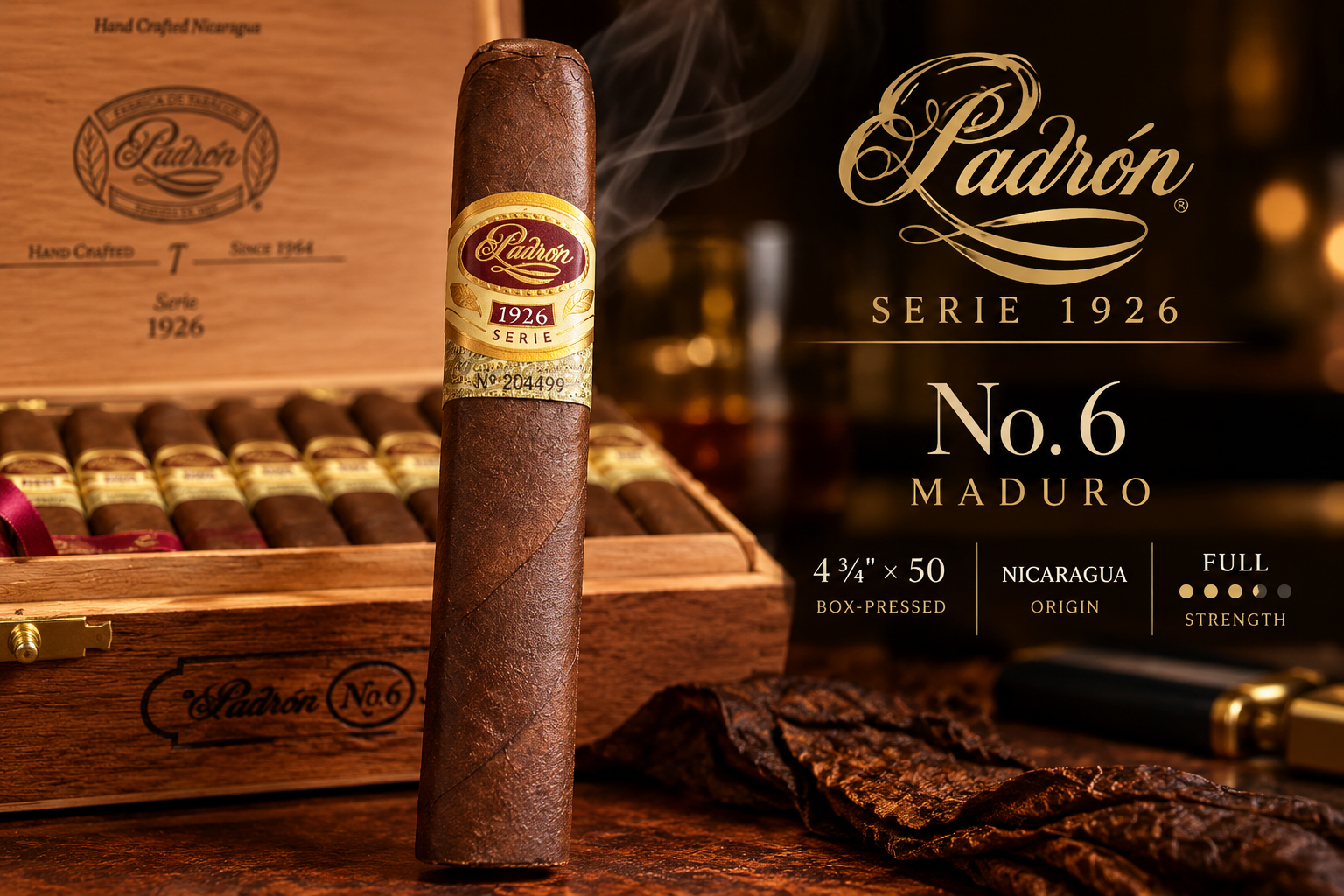 Padrón Serie 1926 No. 6 Maduro